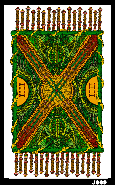 quatre-de-batons-tarot